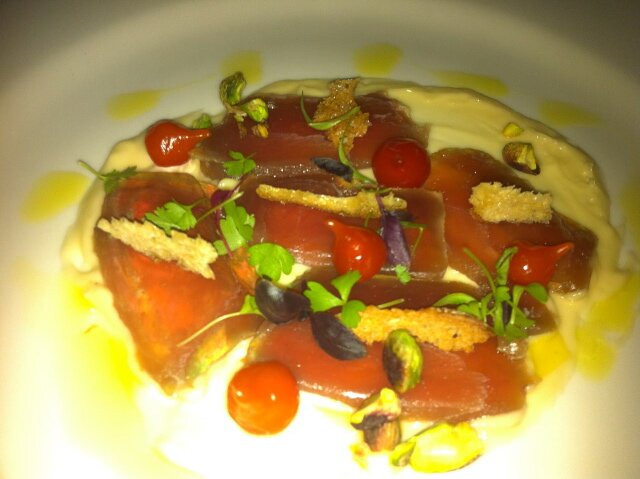 Tuna Carpaccio Tuna Carpaccio