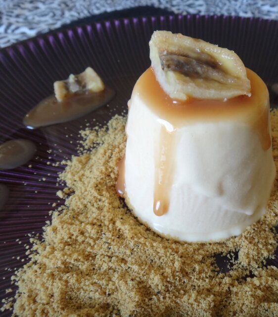 Banana Caramel Sandcastle
