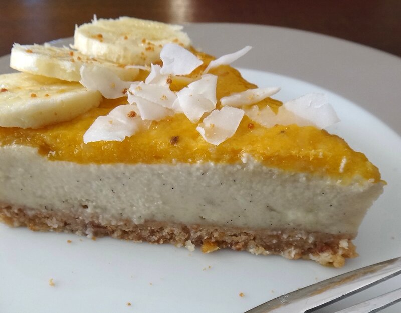 Raw Tropical Cheesecake