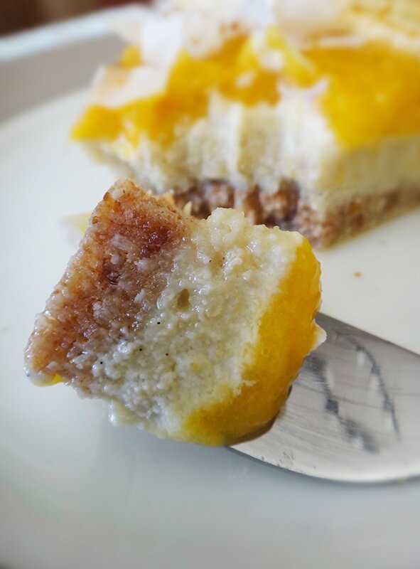 Raw Tropical Cheesecake
