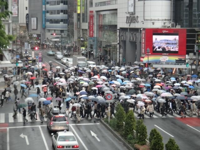 Rainy Day in Shibuya Rainy Day in Shibuya