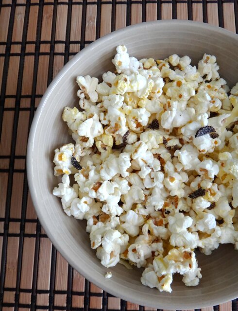 Truffle Buttered Popcorn