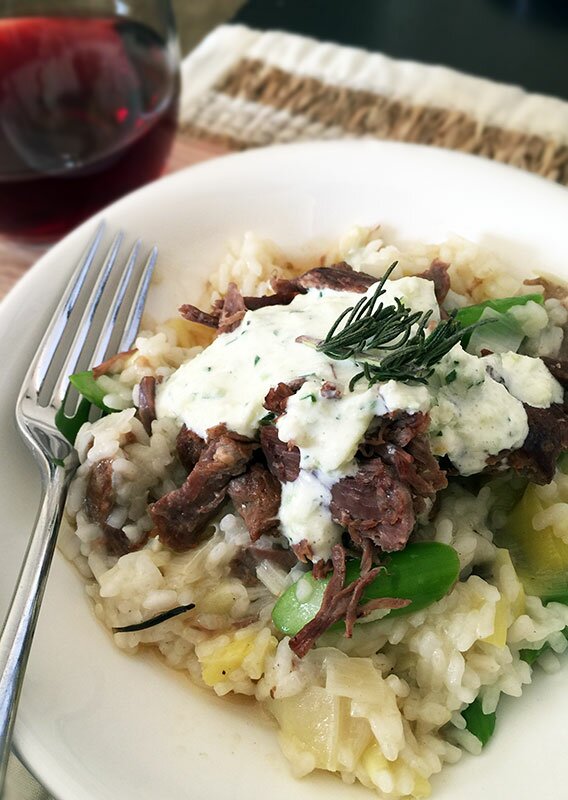 Lamb & Leek Risotto