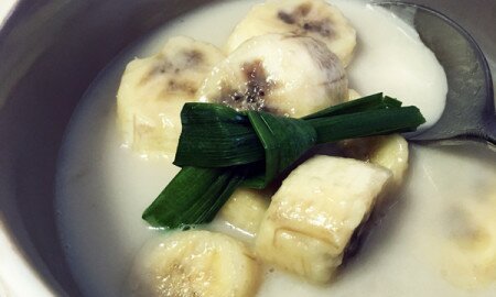 Bananas Cooked in Coconut Cream