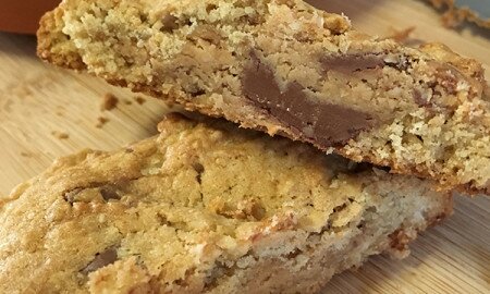 Peanut Butter & Chocolate Stuffed Cookies