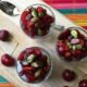 Chocolate Cherry Chia Cups